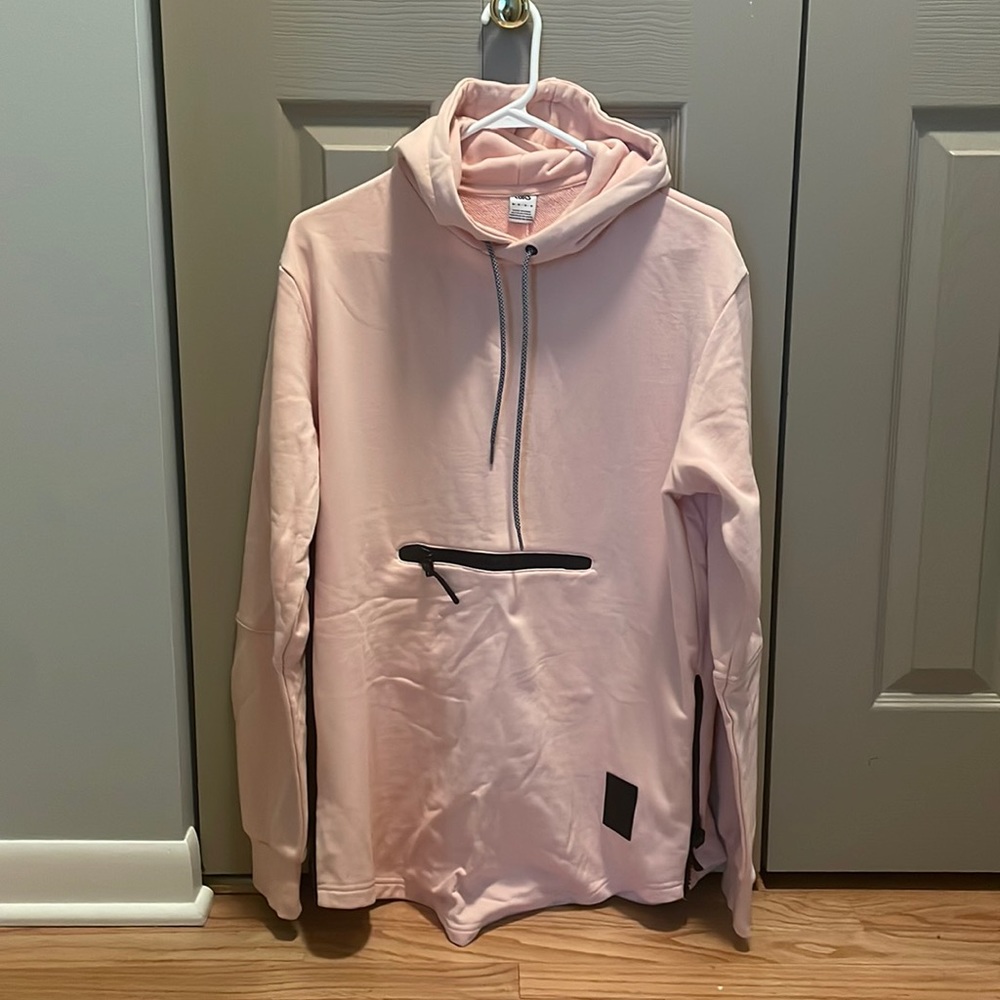 Pink ASICS hoodie new without tags